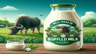 WellHealthOrganic Buffalo Milk Tag